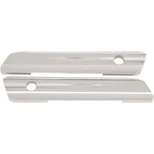 Drag Specialties Saddlebag Hinge Covers for 2014-2020 Harley - Chrome