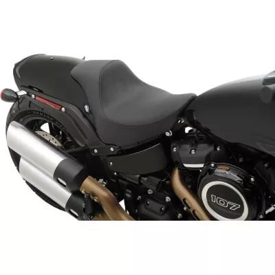 Drag Specialties Seat Smooth Ez-On Solo Seat, Fits 18-20 FXFB/FXFBS