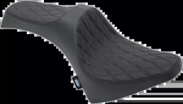 Drag Specialties Seats Predator III Seat - Double Diamond - Black Stitching - Scout '15-'22