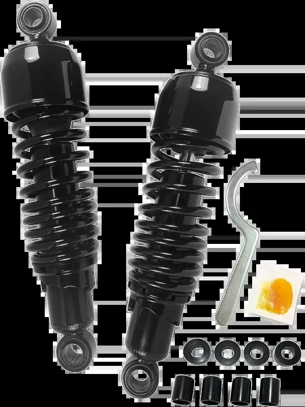 Drag Specialties Shocks Replacement Shock Absorbers – 11.5″ – Black