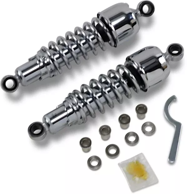 Drag Specialties Shocks Replacement Shock Absorbers – 11.5″ – Chrome