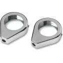 Drag Specialties Turn Signal Fork Clamps 41mm, Chrome