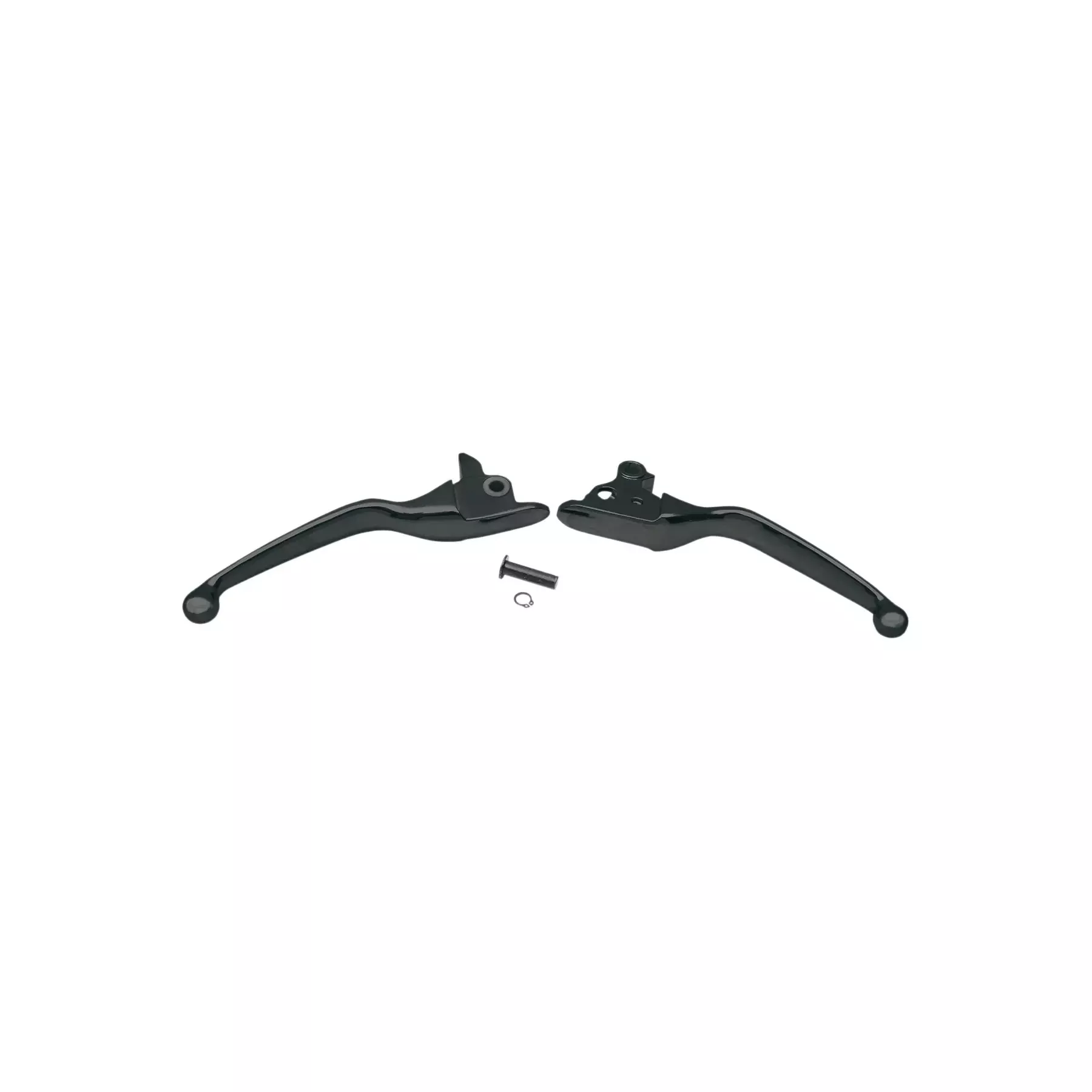 Drag Specialties Wide Blade Lever Set, Black, Fits 17-19 Trike