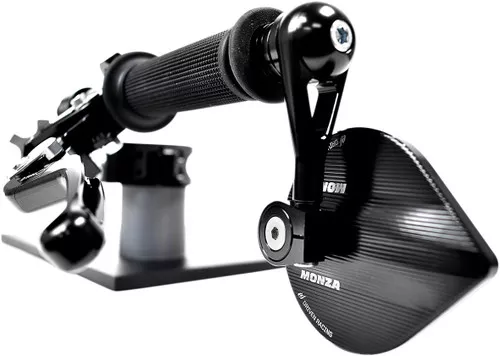 Driven Black Monza Mirror (DMBEM-BK)