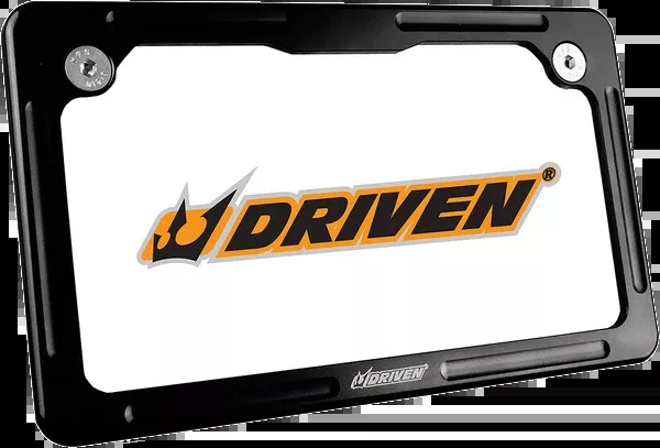 Driven Racing License Plate Frame – Black