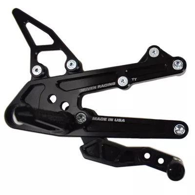 Driven TT Rearsets Yamaha YZF-R6 17-20