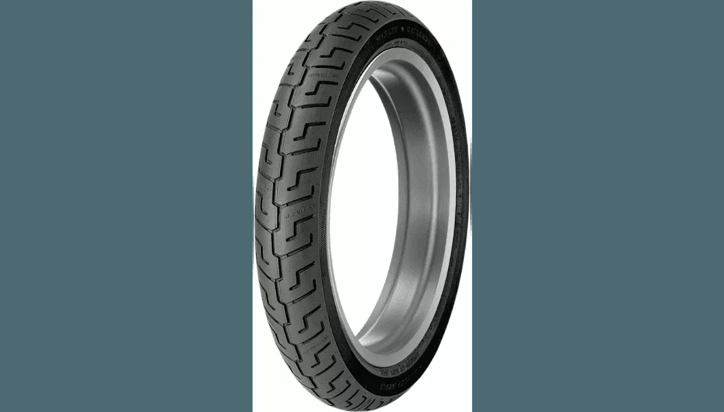 Dunlop Harley Davidson K591 Tires FRONT 100/90-19BLK51V Black -Each