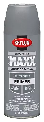 Dupli-Color 5582 COVERMAXX Primer, Gray, 12 Ounce