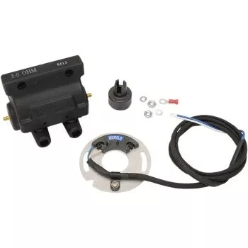 Dynatek DSK6-1 Points Repl Dyna S Dual Fire Ignition & Coil For Harley-Davidson
