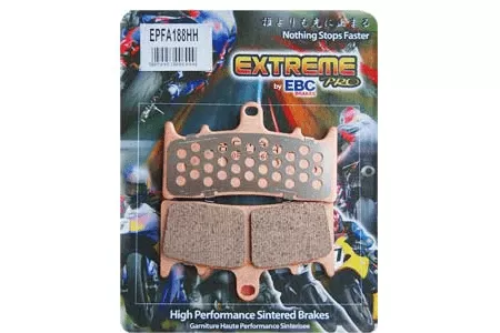 EBC Brake Pads REAR Extreme Performance Sintered Metal Pads for Certain Dynas & Softails-Pair OEM# 44209-82/82A
