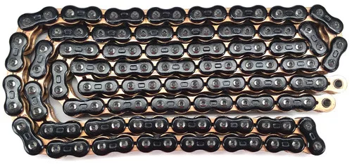 EK 520GP Black/Gold Chain 120 Links (520GP3D-120KG)