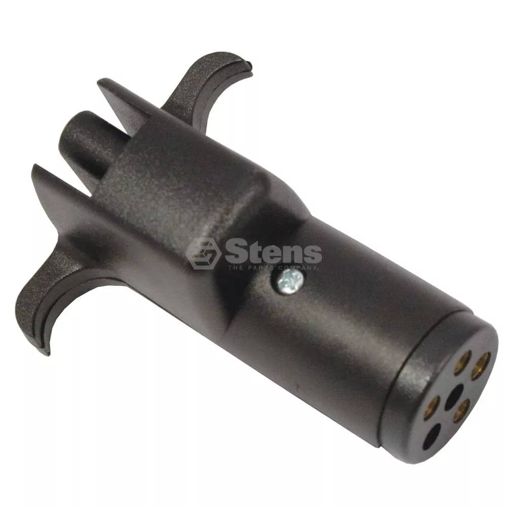 Electric Adapter - 6-Way Round To 4-Way Flat
