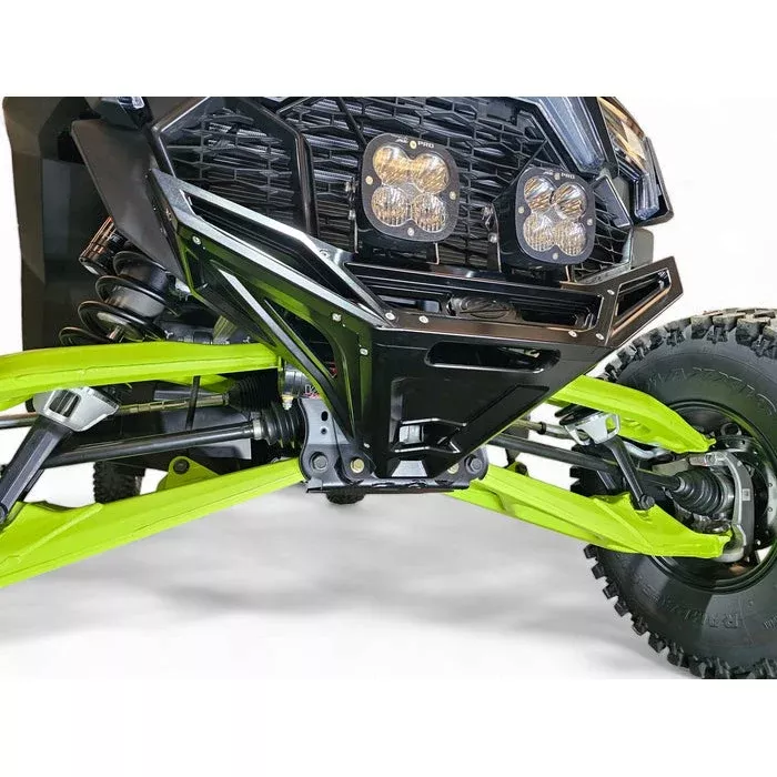 Elektric Offroad Lightweight Billet Black Aluminum Front Winch Bumper For Polaris RZR Pro R/Turbo R 2022-2024