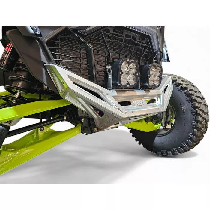 Elektric Offroad Lightweight Billet Clear Aluminum Front Winch Bumper For Polaris RZR Pro R/Turbo R 2022-2024