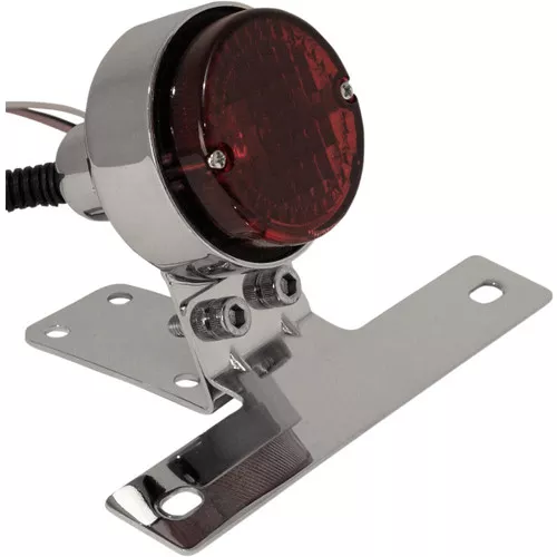 Emgo 2.25" Classic Taillight w/License Plate Mount (62-21514)