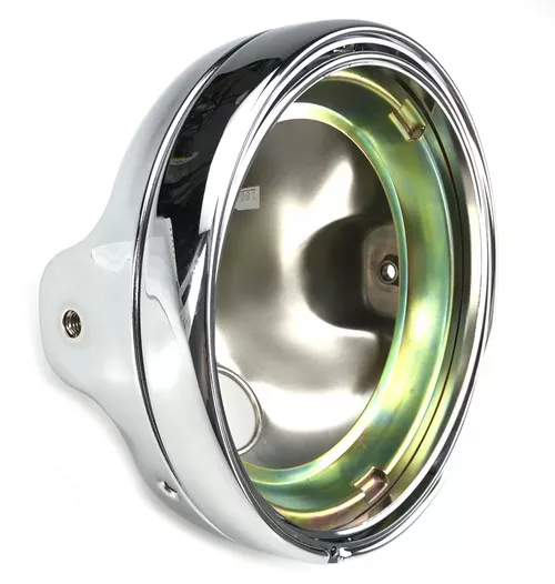 Emgo 7'' Side Mount Chrome Headlight Shell (66-65040)
