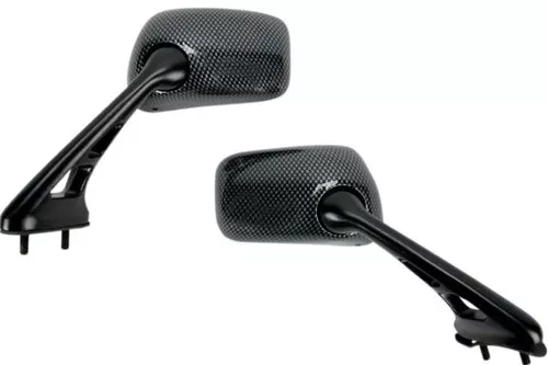 Emgo GSXR Mini Mirrors Carbon Fiber (20-69764)