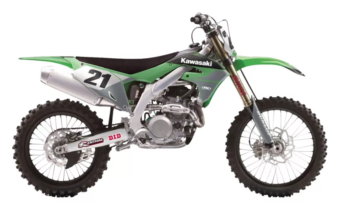 Factory Effex EVO 21 Shroud / Airbox Graphics Kit Kawasaki KX250F 2017-2020