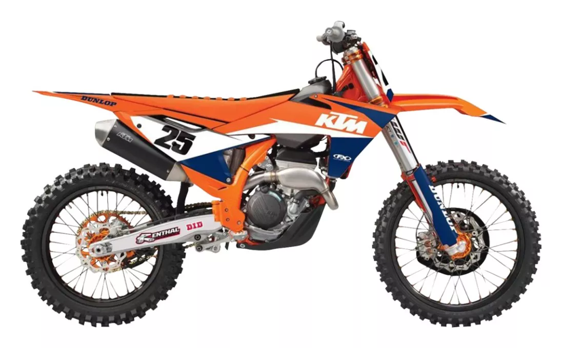 Factory Effex EVO 21 Shroud / Airbox Graphics Kit KTM 125cc-450cc 2024-2026