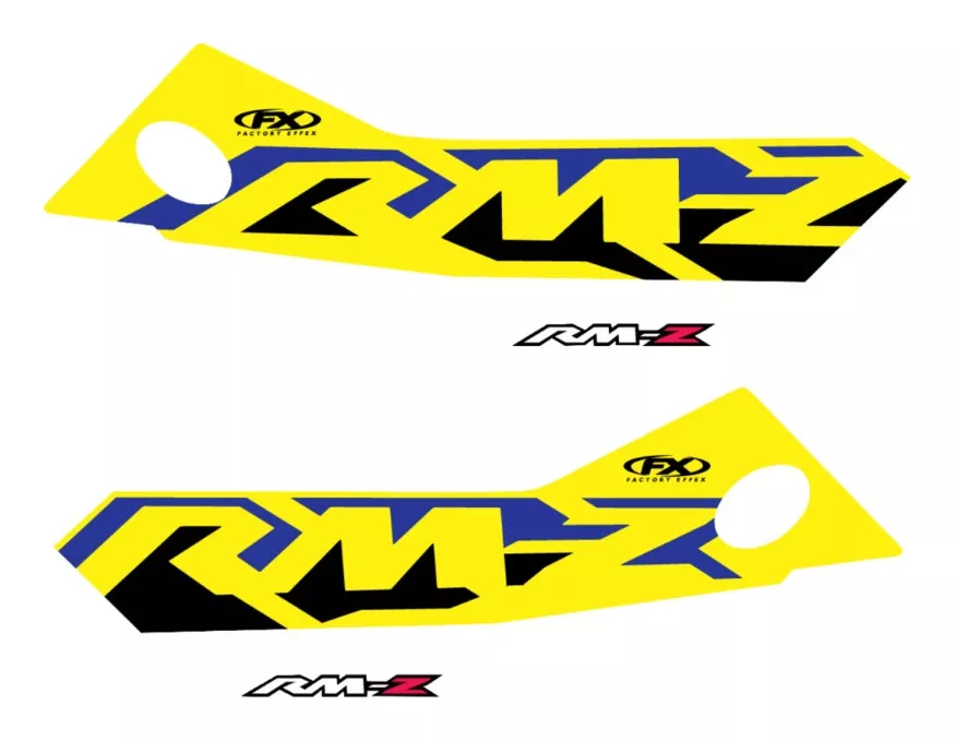 Factory Effex OEM Style Shroud Graphics Suzuki RMZ250 / RMZ450 2018-2027