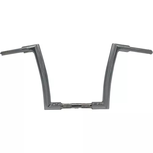 Fat Baggers 1-1/2" Flat Top EZ Install 12" Handlebars for 2008-2013 Harley FLHR/FLTR- Chrome
