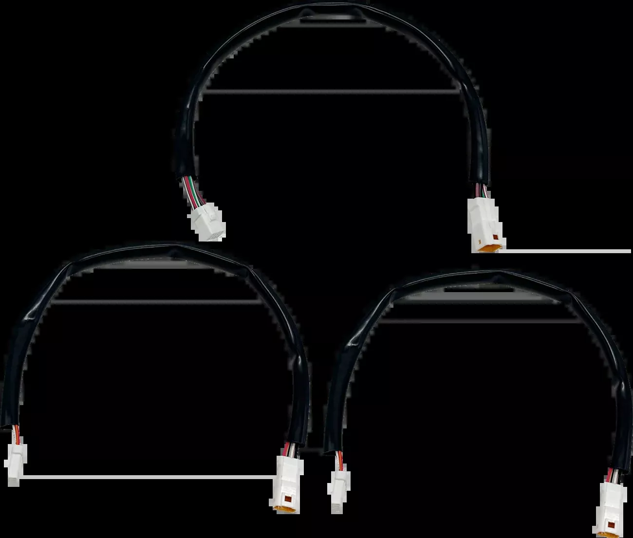 Fat Baggers 18" Handlebar Extension Wire Harness Kit for 2023-26 Harley Touring