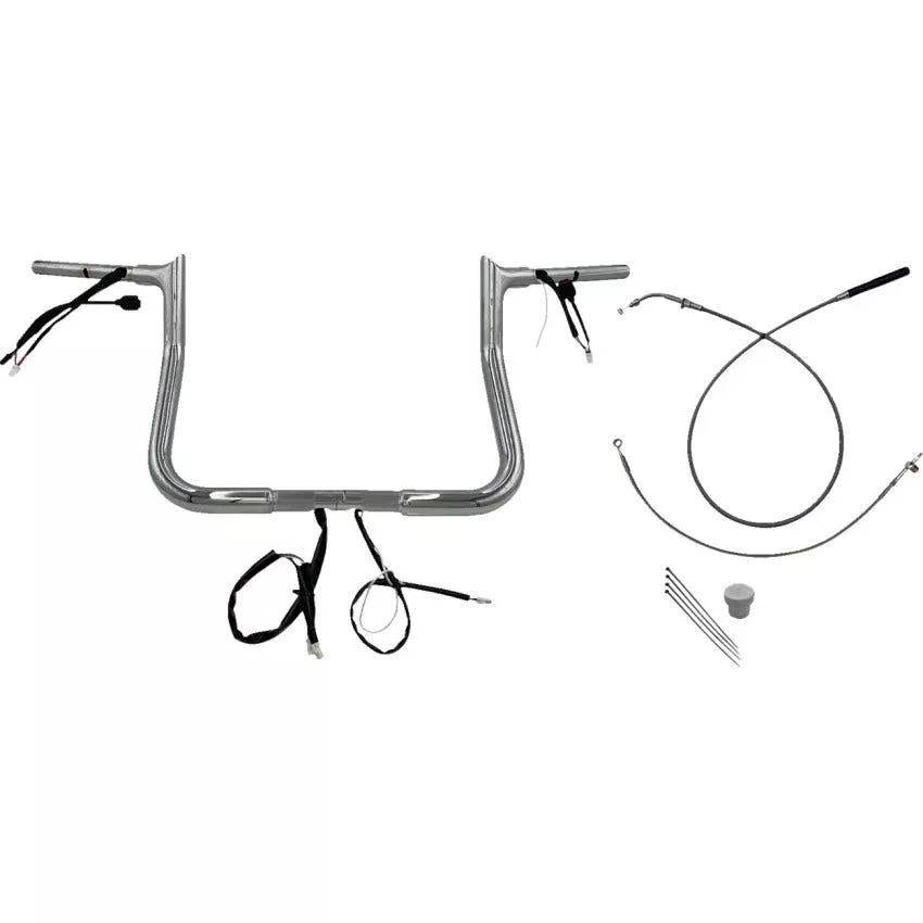 FBI EZ-Install 1-1/4" Pointed Top Handlebar Kit Harley 23-24 FLHX
