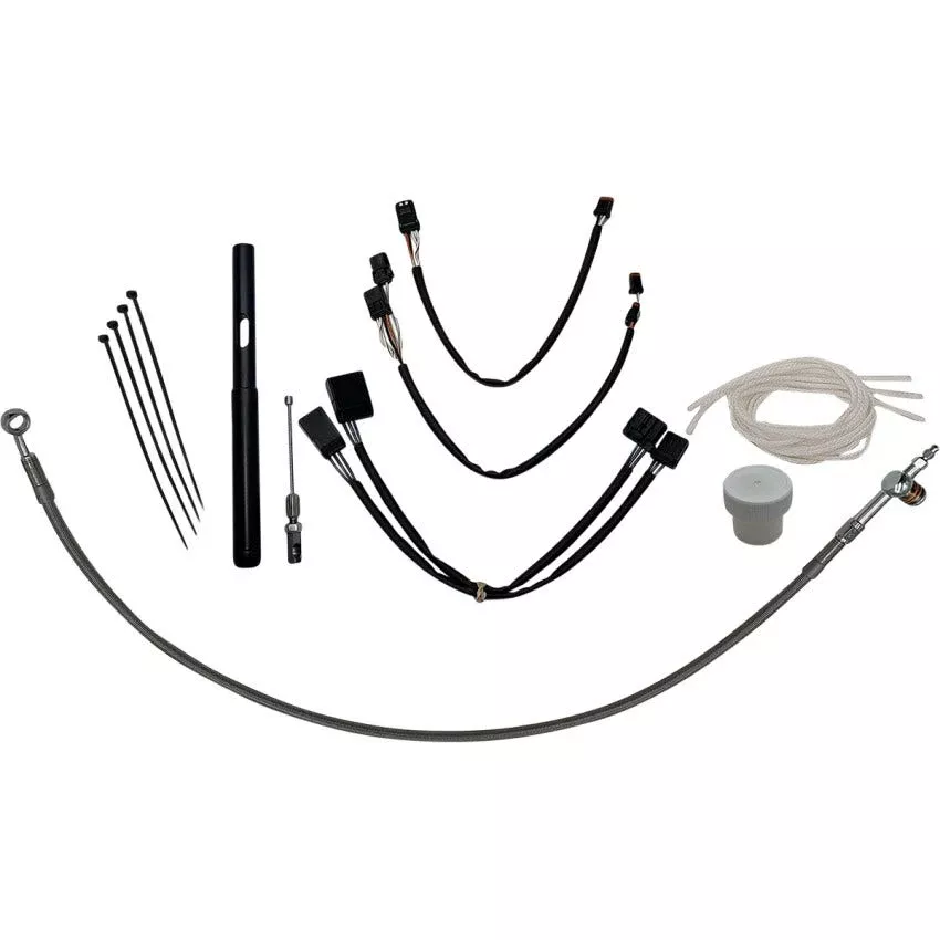FBI EZ Install Handlebar Install Kit 4 Harley 21-24 FLHR/FLRT