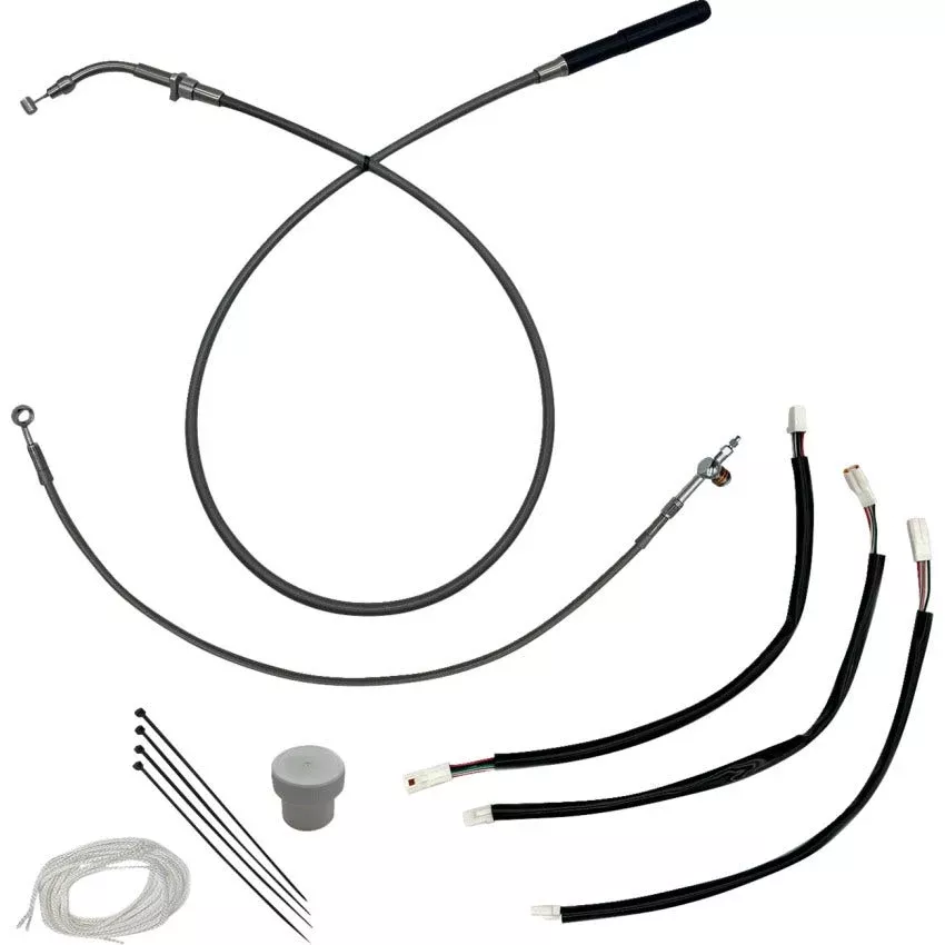 FBI EZ Install Plus Handlebar Install Kit 4 Harley 23-25 FLHX