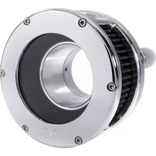 Feuling BA Air Cleaner Kit for 2017-2023 Harley M8 - Clear Chrome Cover