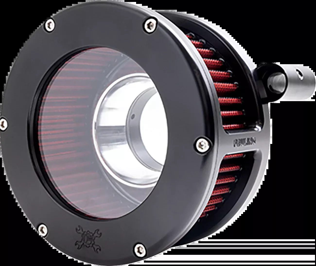 Feuling BA Series Clear Black Air Filter Kit for 2008-17 Harley Touring Softail