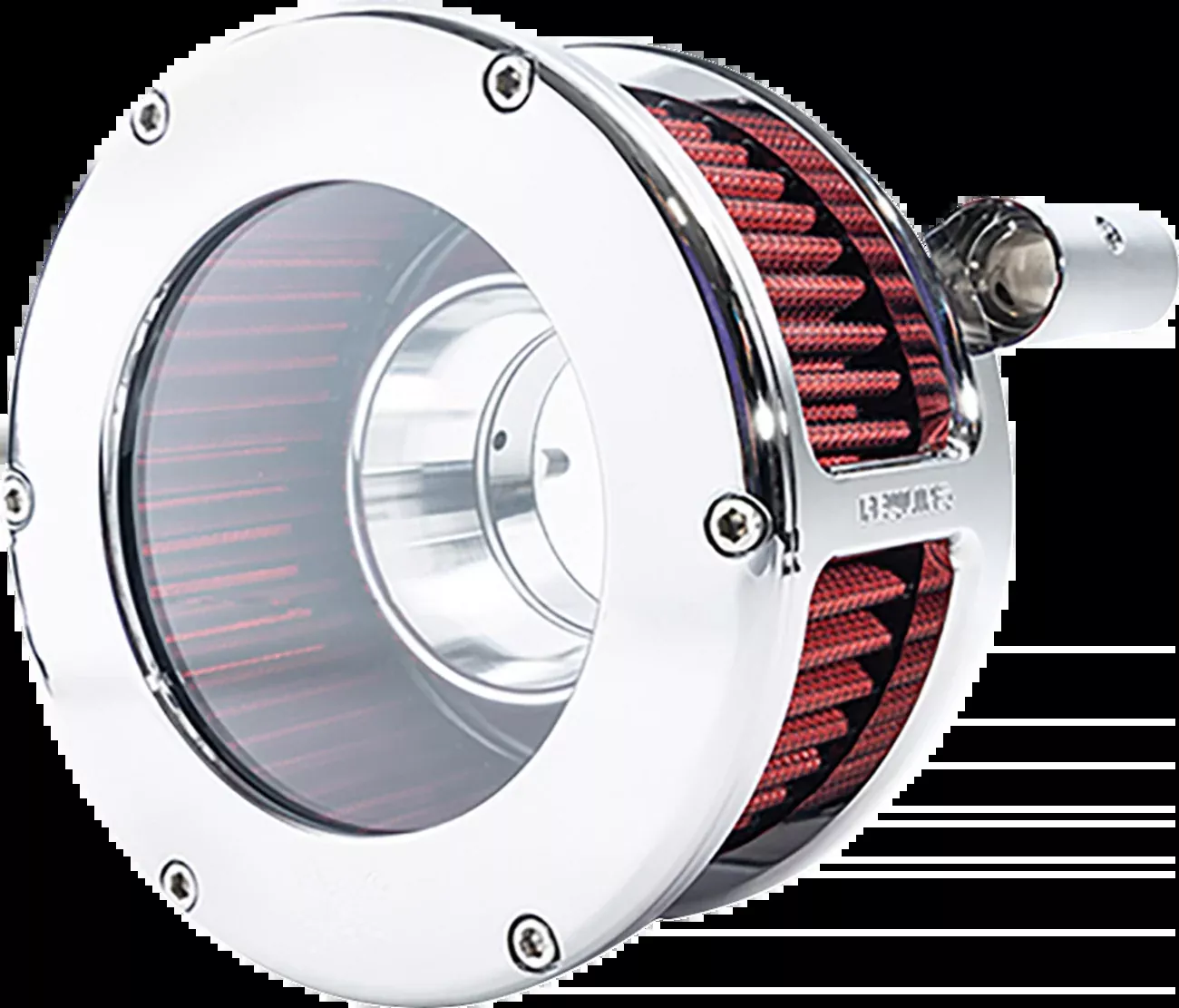 Feuling BA Series Clear Chrome Air Filter Kit for 2008-17 Harley Touring Softail