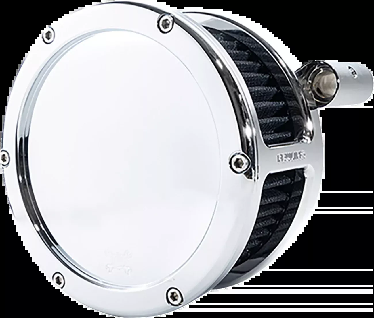 Feuling BA Series Solid Chrome Air Filter Kit fits 1999-2017 Harley Touring Dyna