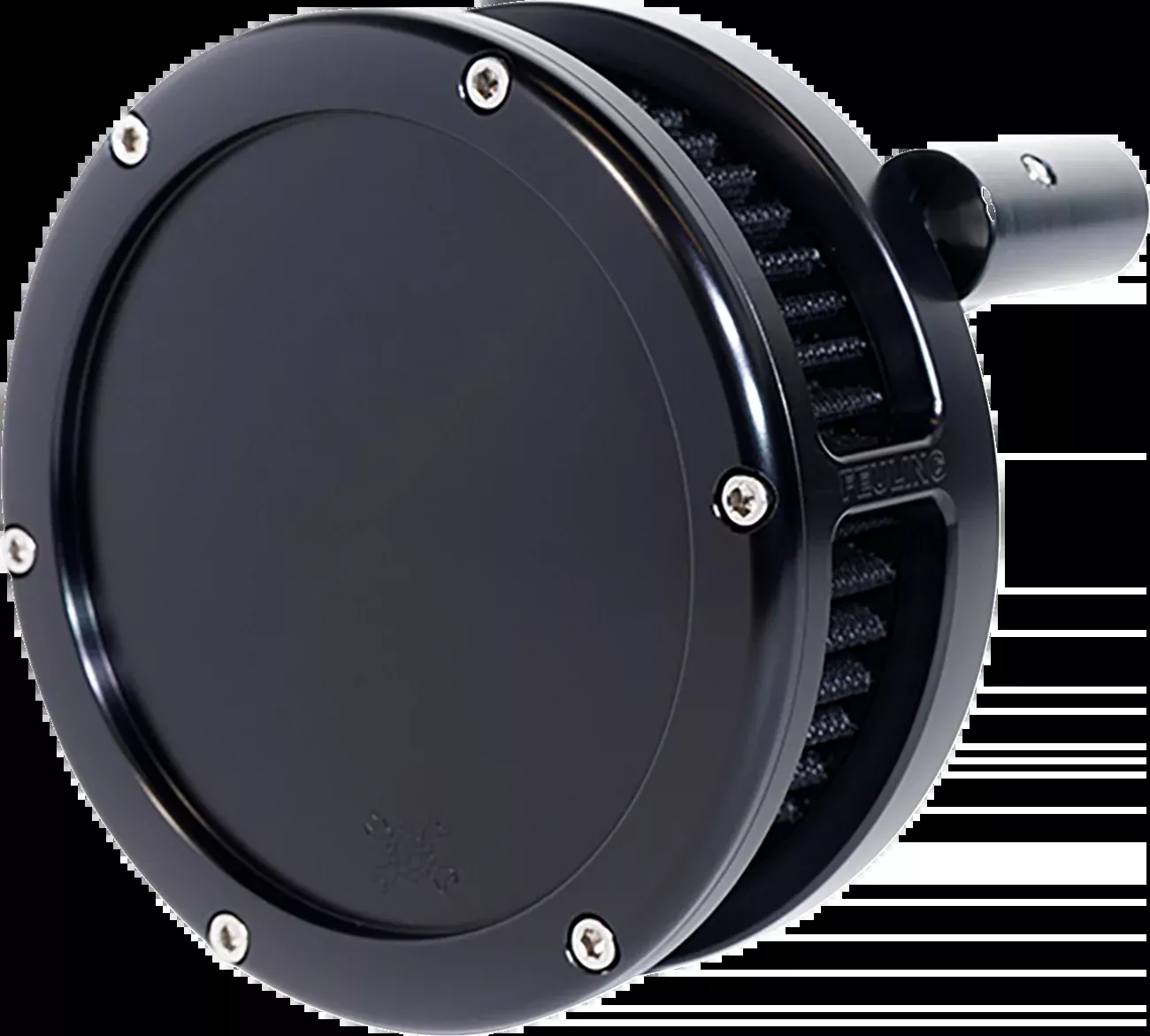 Feuling BA Slim Solid Black Air Filter Kit for 1999-2017 Harley Touring Softail