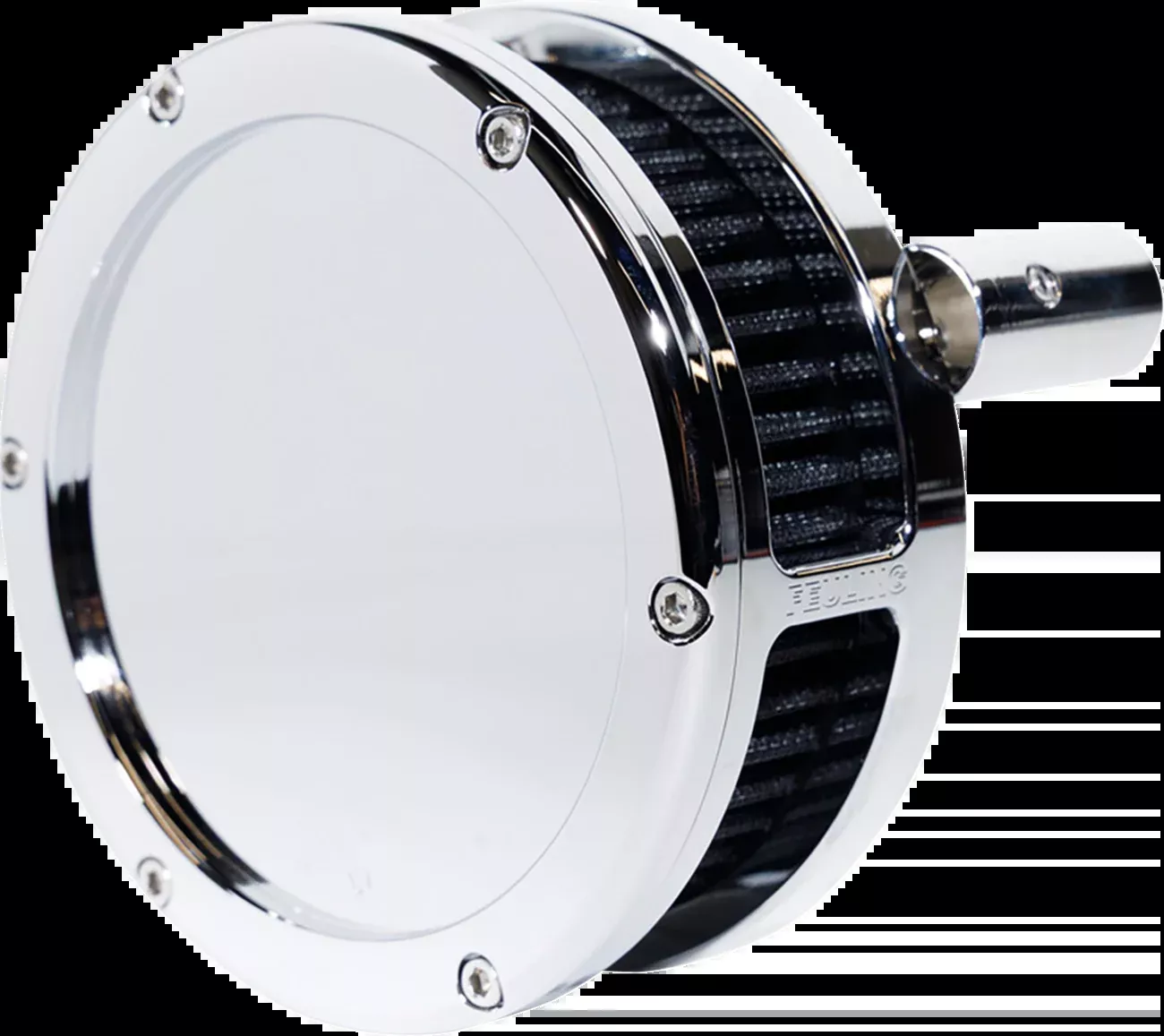 Feuling BA Slim Solid Chrome Air Filter Kit for 1999-2017 Harley Touring Softail