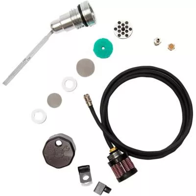 Feuling Vented Dipstick, Black, Fits 06-17 Dynas