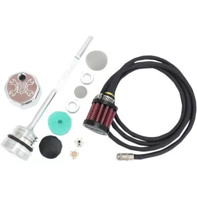 Feuling Vented Dipstick, Polished, Fits 17 and Newer FLH