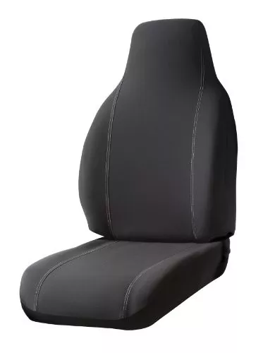 FIA SP88-35 Black Custom Fit Front Seat Cover Bucket Seats - Polyester, (Black)
