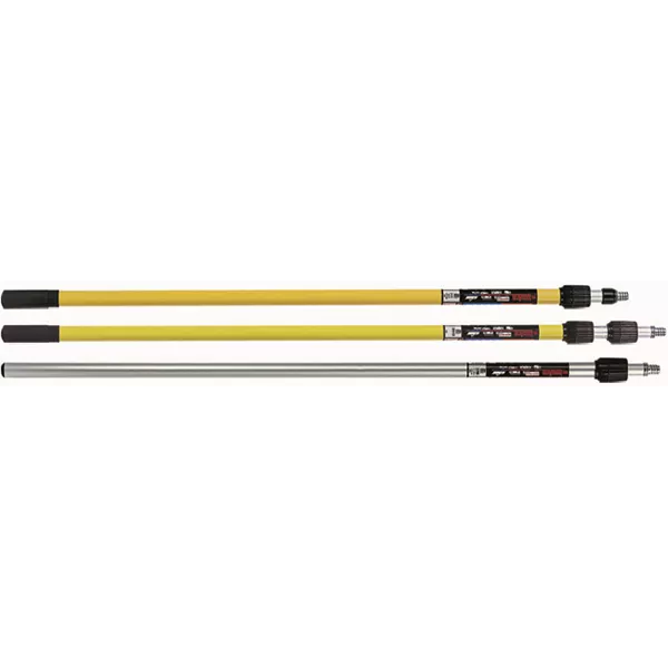 FIBREGLASS 4.5-8FT POLE