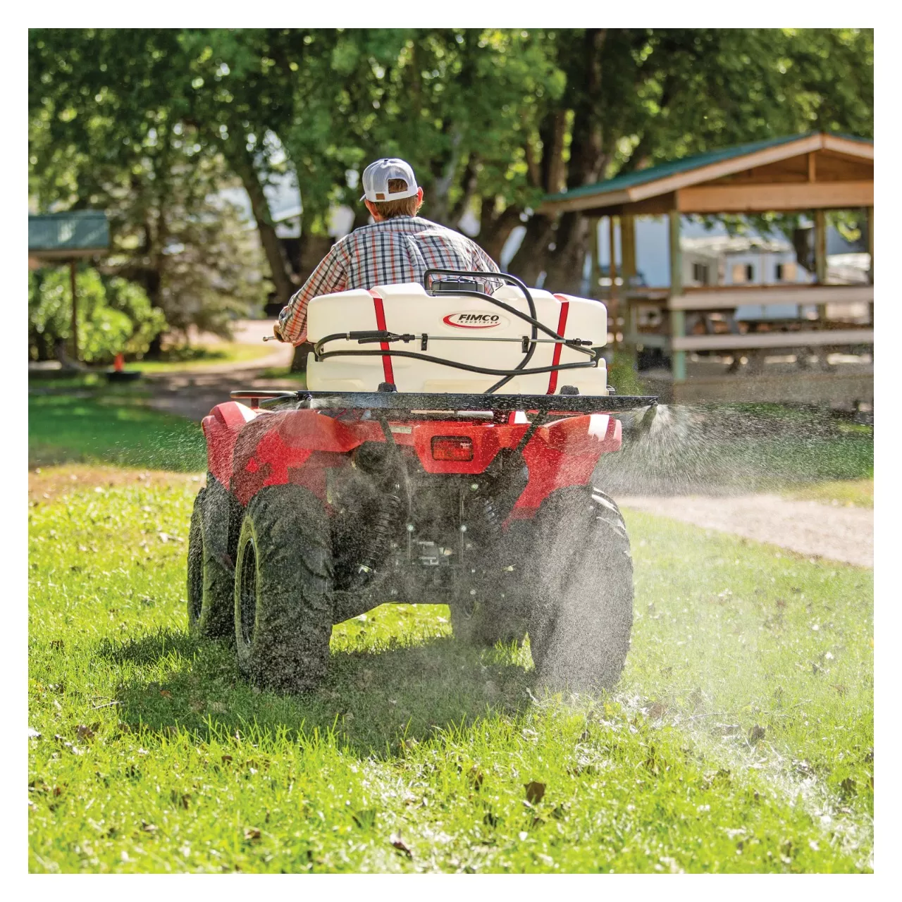 FIMCO Industries 15 Gallon 2 Nozzle ATV Sprayer 2.4 GPM