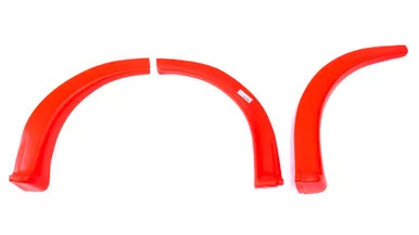 Fivestar MD3 Wheel Flares Dirt Fluorescent Red Right 007-261-FRR