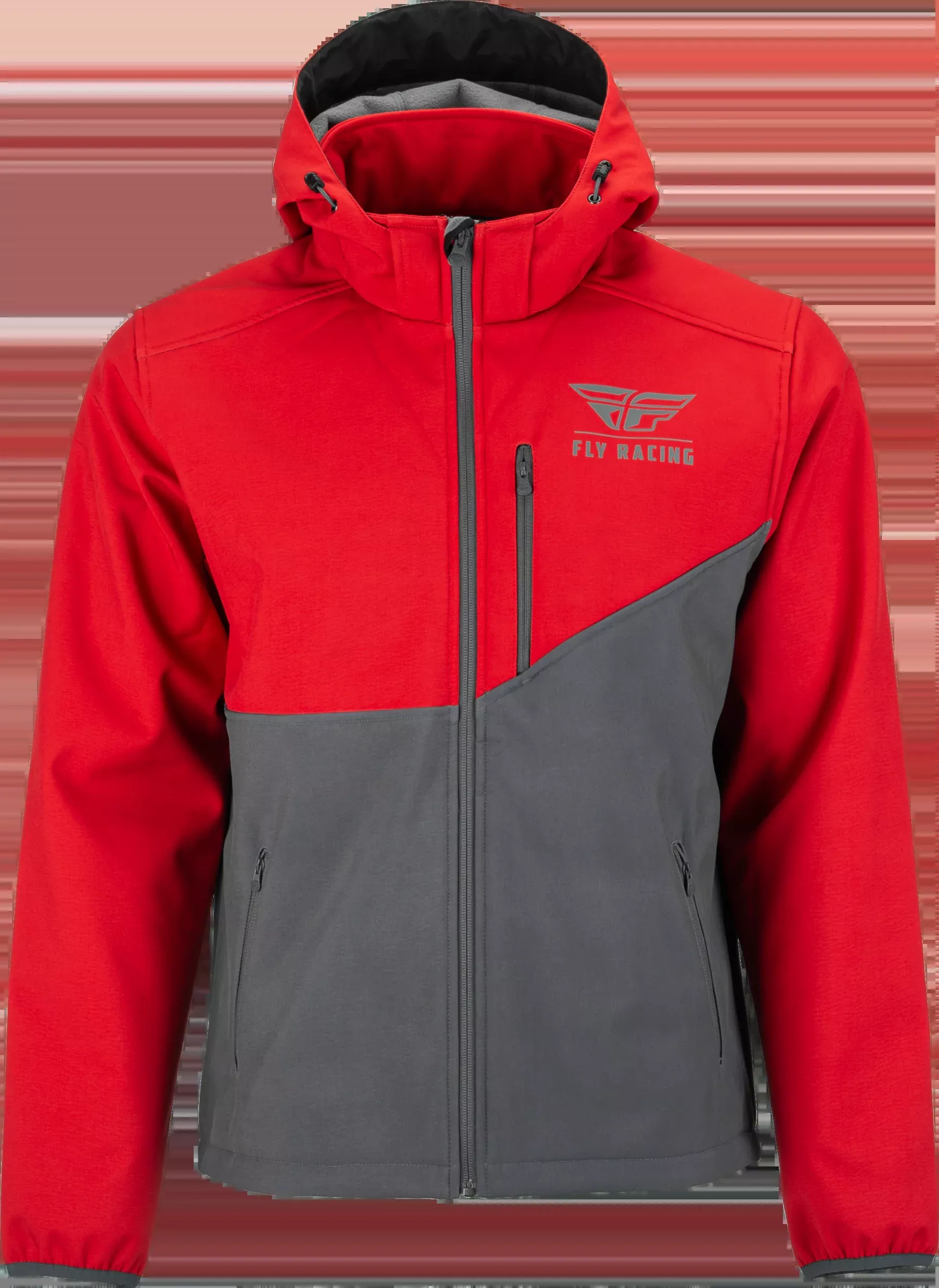 Fly Racing Checkpoint Jacket Grey/Red 3x 354-63843X
