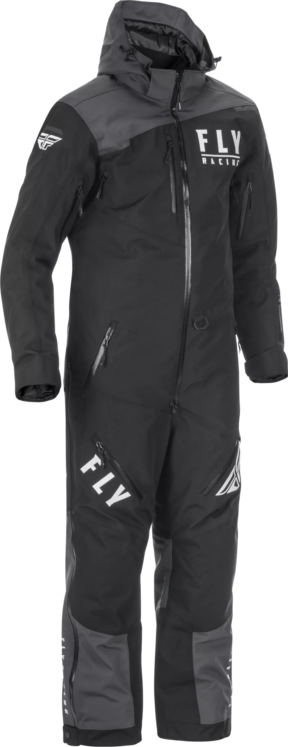 Fly Racing Cobalt Monosuit Insulated Black/Grey 3x 470-41503X