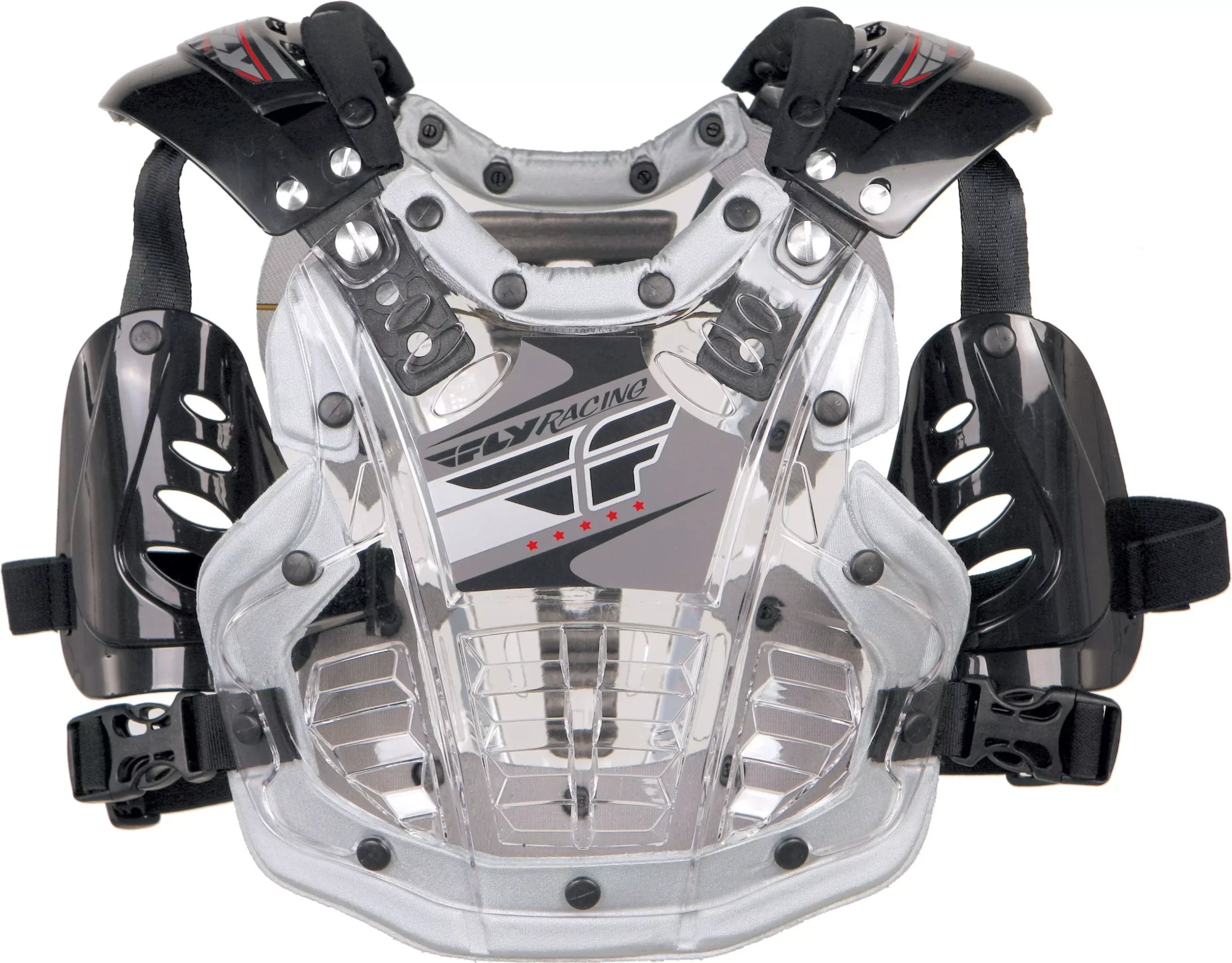 Fly Racing Convertible Ii Mini Roost Clear/Silver 36-16083M