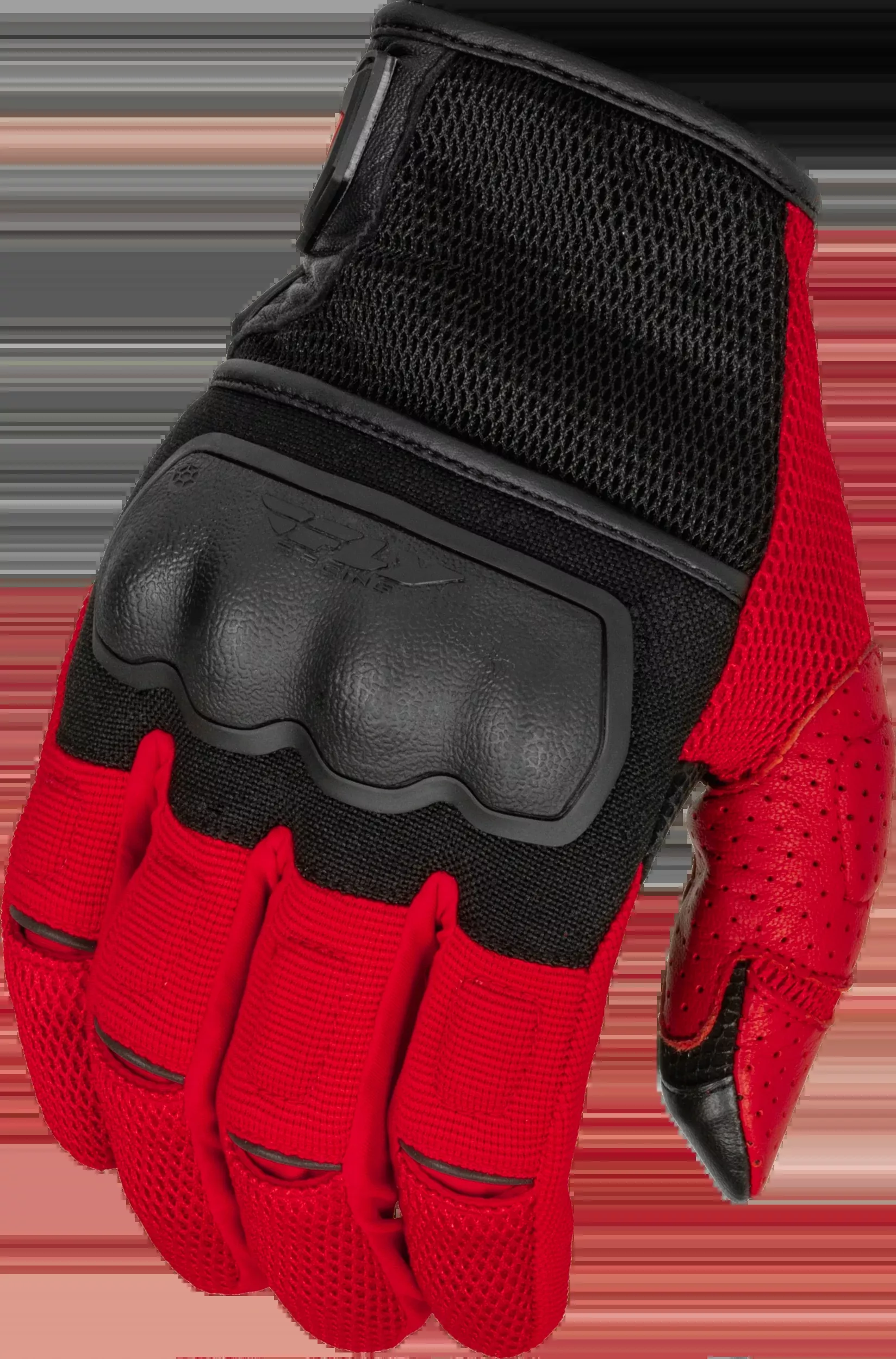 Fly Racing Coolpro Force Gloves Black/Red Lg 476-4129L