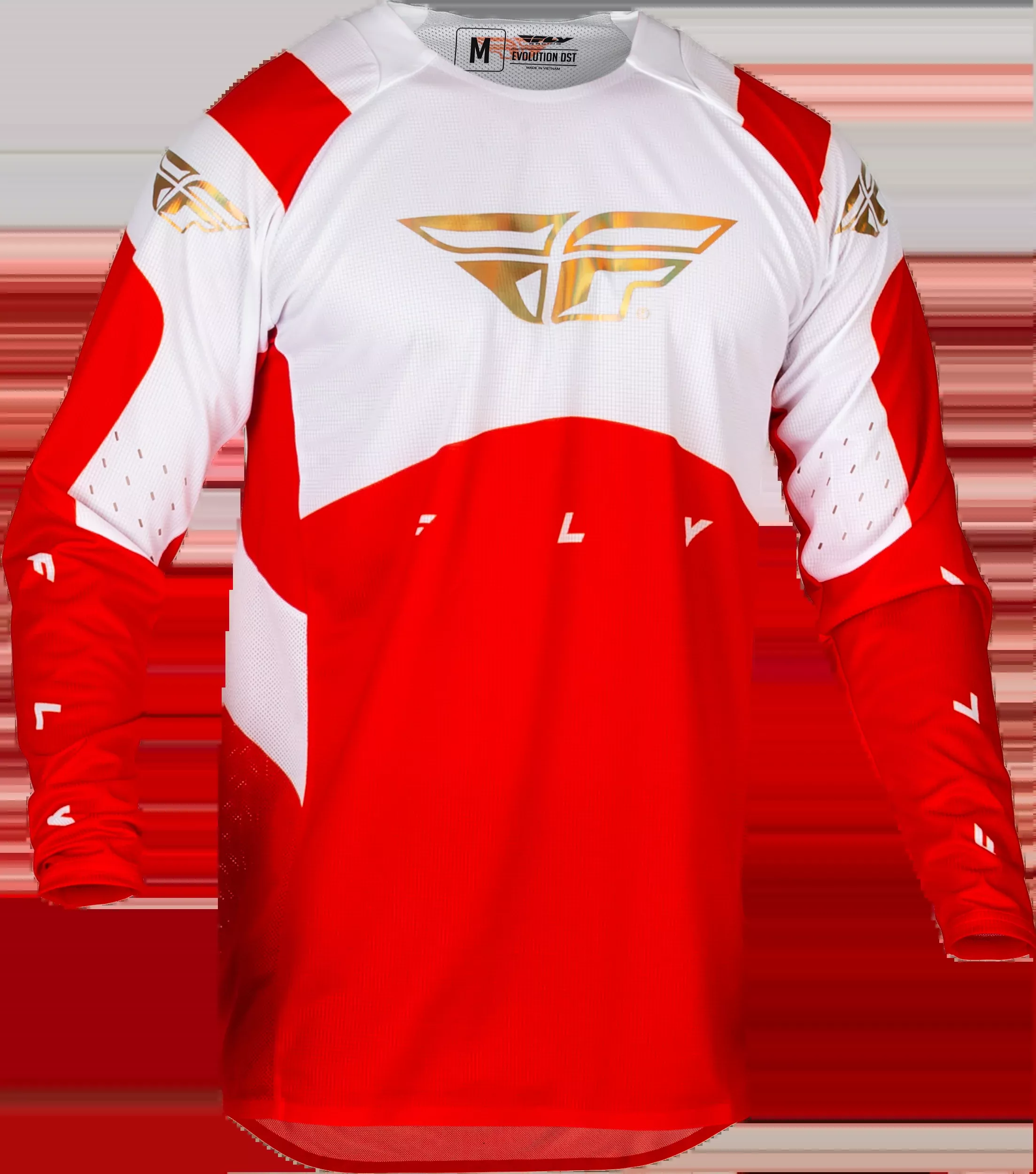 Fly Racing Evolution Dst Le Podium Jersey Red/Wht/Red Iridium Xl 377-125X