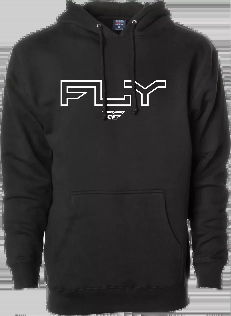Fly Racing Fly Edge Hoodie Black Sm 354-0304S