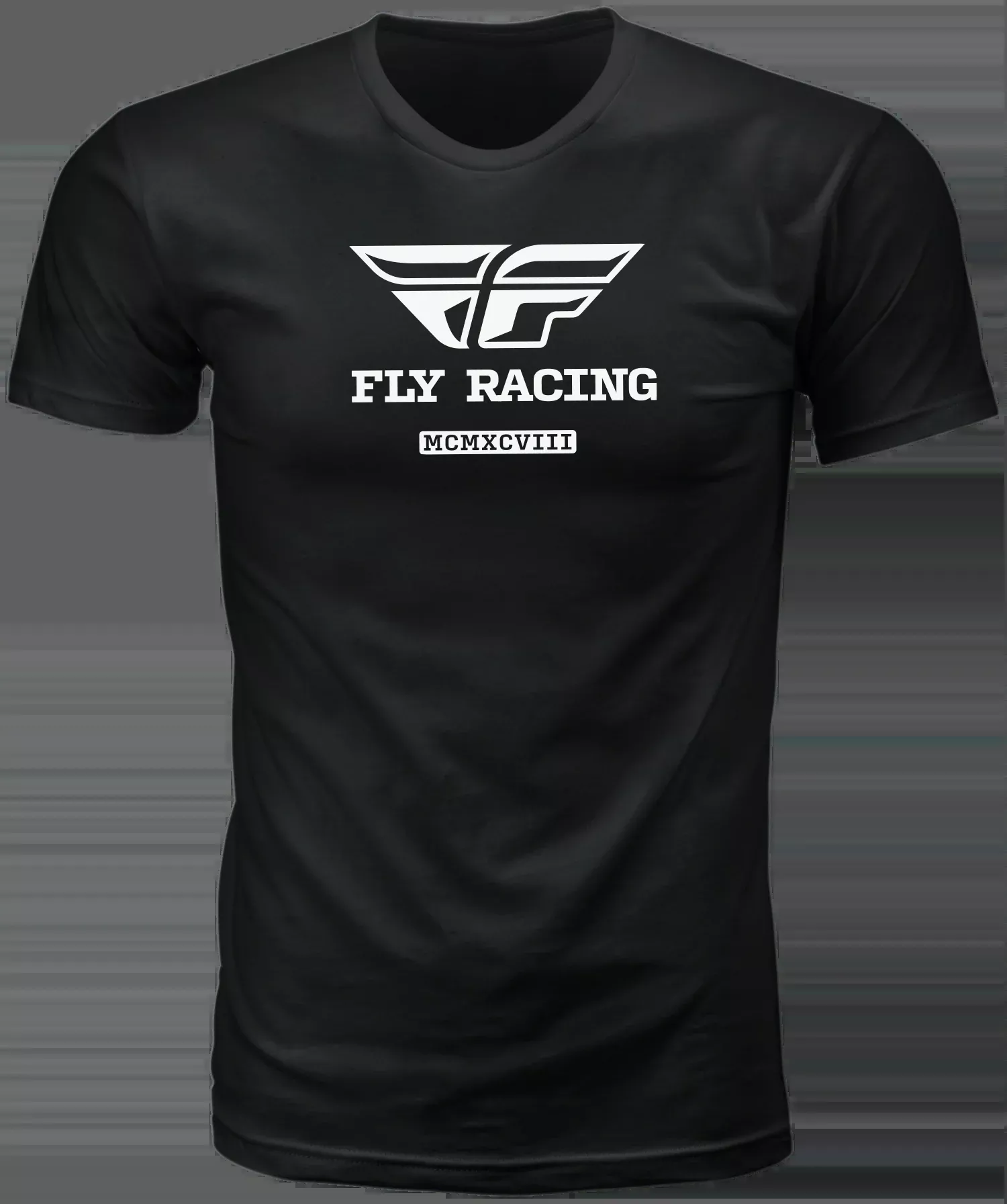 Fly Racing Fly Evolution Tee Black Md 352-0130M