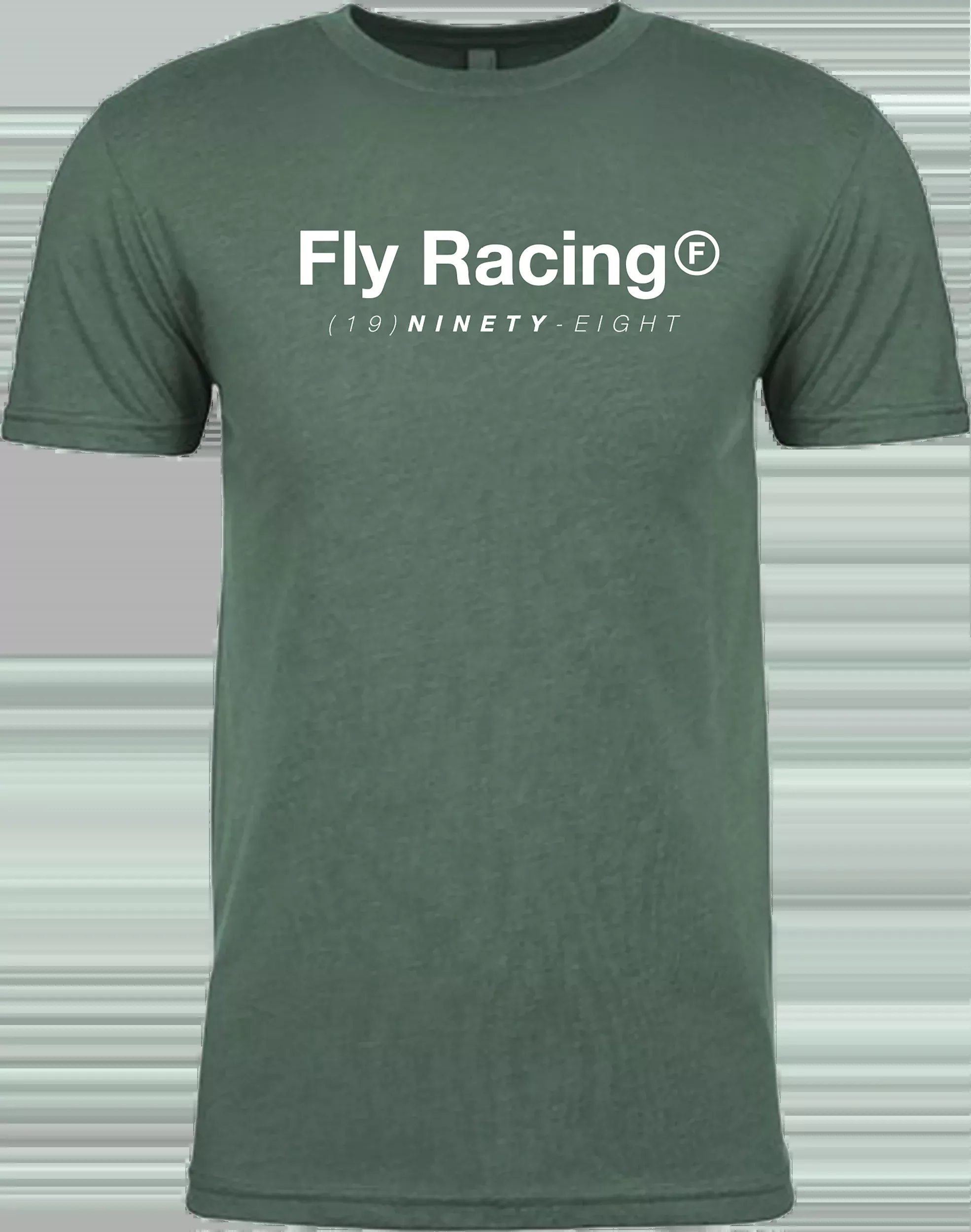 Fly Racing Fly Trademark Tee Forest Green Heather Sm 354-0315S