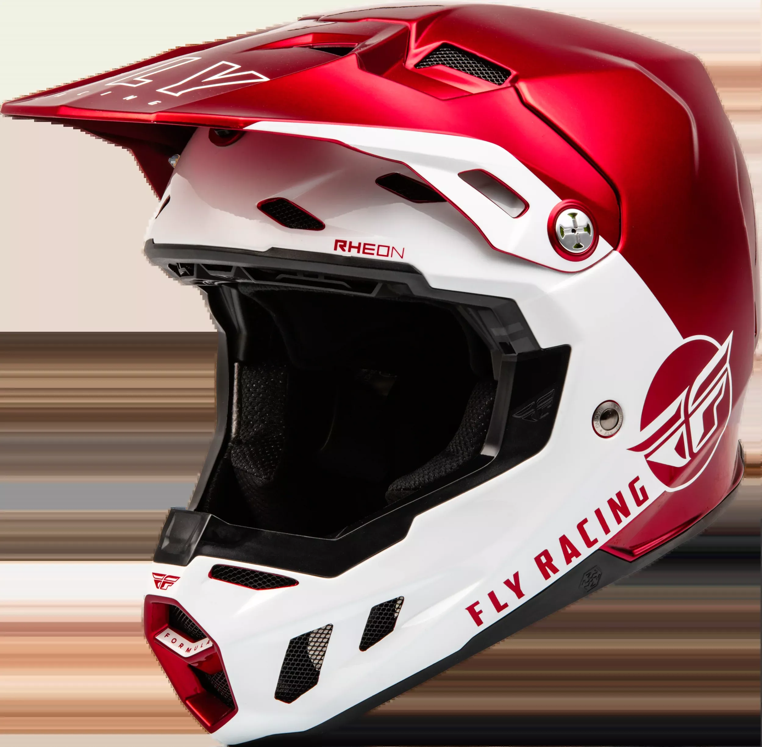 Fly Racing Formula Cc Centrum Helmet Metallic Red/White Xs 73-4323XS
